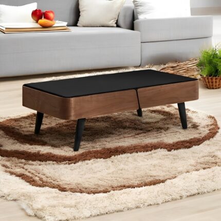 Stylish Tempered Glass Coffee Table – Modern Glass-Top Center Table | Cozycraft UAE