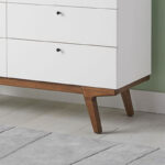 Liora Premium Chester Drawer With Wooden Legs – Elegant Wooden Storage Chest | Cozycraft UAE - Image 2