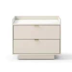Contemporary Bedside Table – Modern Nightstand & Storage – CozyCraft UAE
