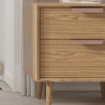 Classic Modern Design Nightstand – Elegant Bedroom Bedside Table – CozyCraft UAE
