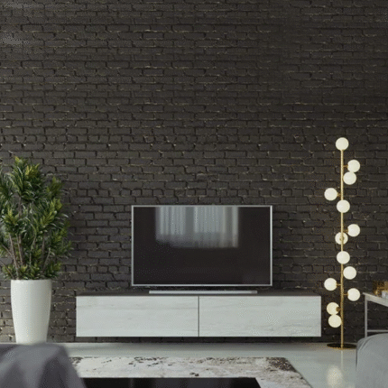 Simple Design TV Stand – Minimalist Media Console | CozyCraft UAE