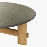 Athol Coffee Table – Solid Oak Wood Center Table | Cozycraft UAE - Image 2