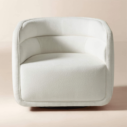 Tufted Accent Swivel Chair | CozyCraft UAE