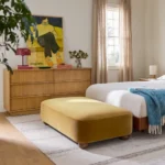 Velour Luxe Ottoman Bench – Plush Velvet Storage Bench & Seating Stool | CozyCraft UAE - Image 3