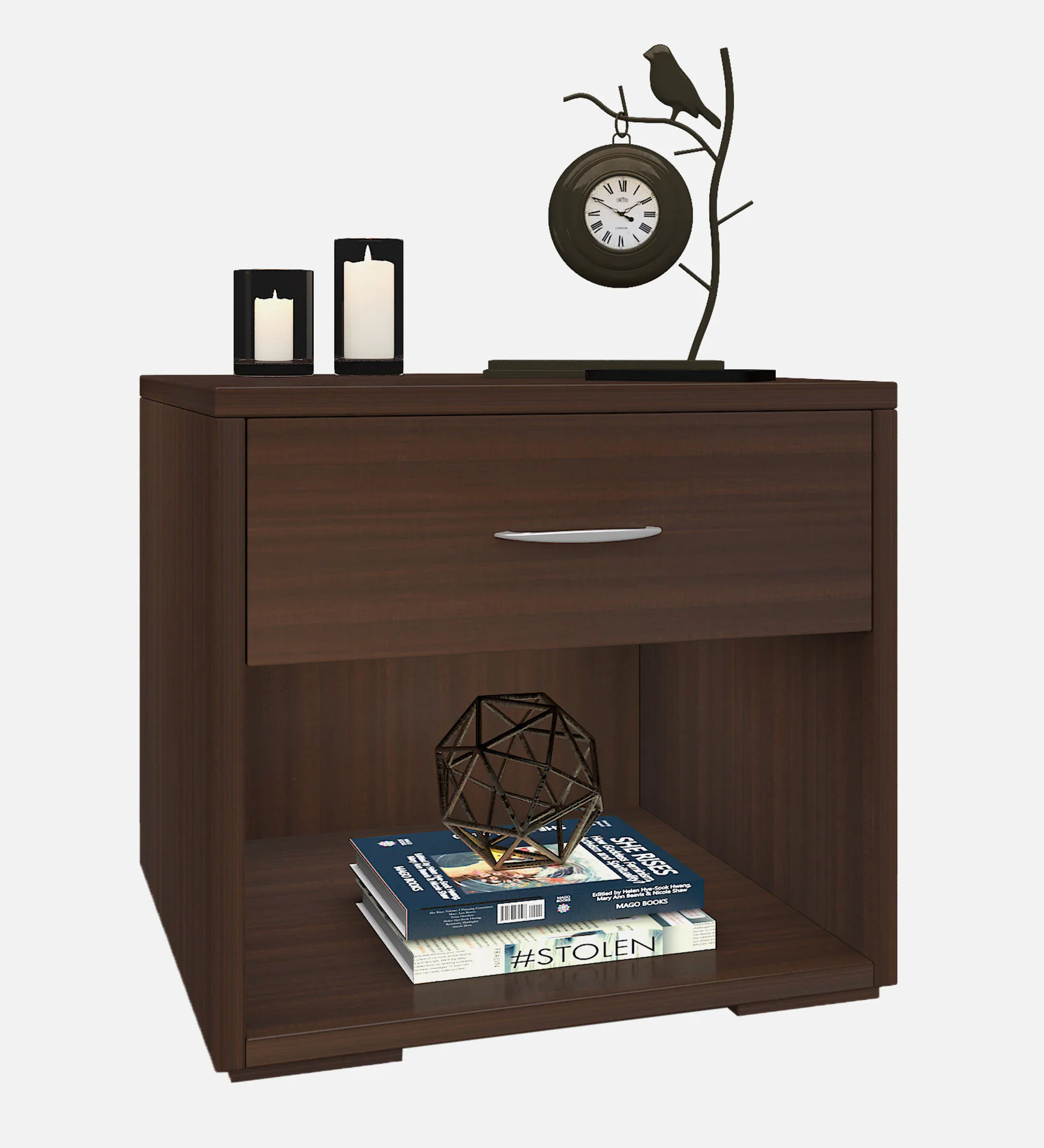 side-4 Vera Bedside Table – Stylish & Functional Nightstand for Bedroom | CozyCraft UAE - Image 1