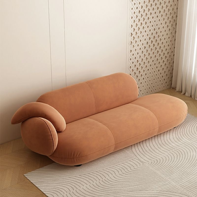 1-6 Velure Comfy Chaise Lounge in Suede – Stylish & Comfortable Lounge Chair | Cozycraft UAE - Image 1