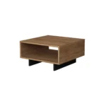 Anderson-Brown Coffee Table – Modern Square Coffee Table with Shelf | Cozycraft UAE - Image 2